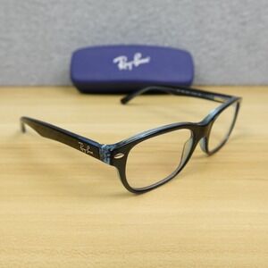 Ray-Ban Kids Eyeglasses Frames RB1555 3667 Blue Rectangle Full Rim 48-16-130